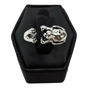 Puppy Hugs Adjustable Fashion Ring A2